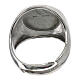 Anillo episcopal Jubileo 2025 logotipo colores plata 925 s3