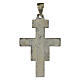 Pectoral cross for bishops of burnished 925 silver s3