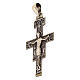 Croce pettorale vescovile in argento 925 brunito  s2
