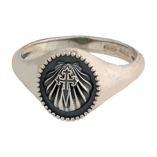 Bague argent 925 coquillage 2