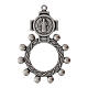 Basque finger rosary in zamak, diam. 1.8 cm s1