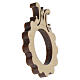 Corona anello del mariano rosario legno ulivo Clarisse s3