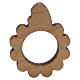 Rosary Ring by the Monastery of Albano, Olive Wood Madonna and Child s5