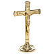Croix d'autel rayée et chandeliers s4