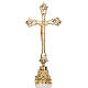 Altar crucifix with candle holders s10