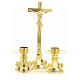 Altar crucifix and candle holders s1