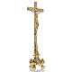 Altar set, crucifix and candle holders s2