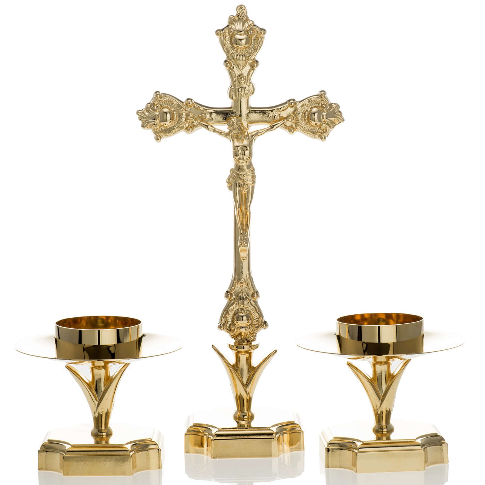 Altar Crucifix And Candlesticks | Online Sales On HOLYART.co.uk