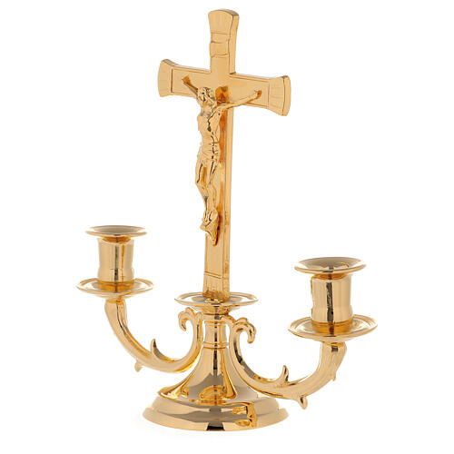 Altar candelabrum with cross 3