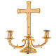 Altar candelabrum with cross s5