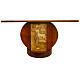 Ołtarz z litego drewna naciętego ręcznie 180x80 cm s1