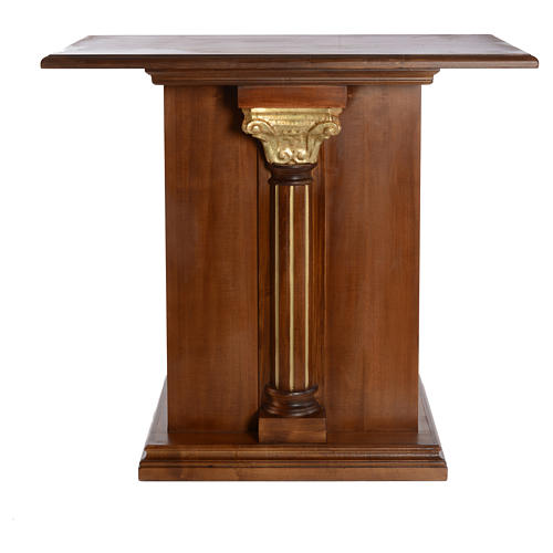 Altar de madera maciza entallada a mano 110x65 cm 1