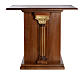 Altar de madera maciza entallada a mano 110x65 cm s1