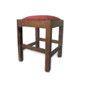 Ambos, Kniebänke, Einrichtungsgegenstände: Hocker aus Holz 38x38x47cm