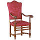 Fotel z drewna tłoczonego 124x47x60 cm s1