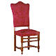 Krzesło z drewna tłoczonego 121x49 cm s1