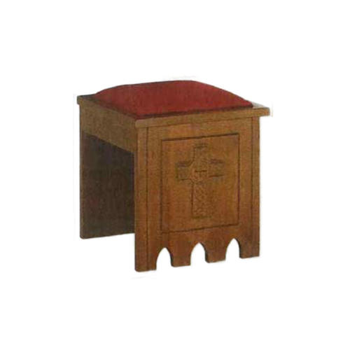 Stool in gothic style, 49x49x49 1