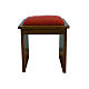 Taburete de madera maciza 49x49x49 cm s1