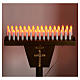 Opferlichtständer 31 Led-Kerzen s5