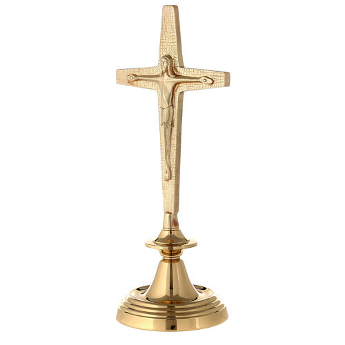 Cruz de altar con candeleros Molina 6