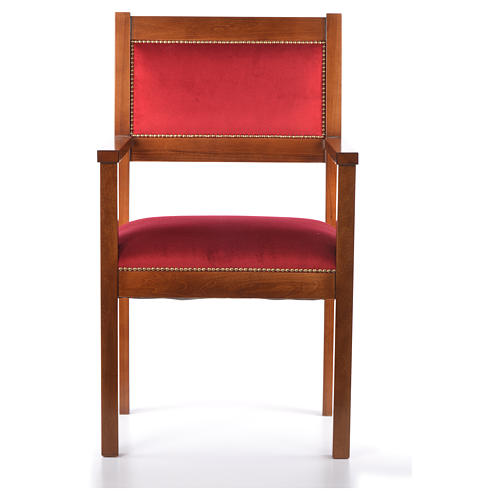 Armchair in walnut wood, Assisi style 1
