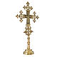 Altar crucifix Christ glorious Bethlehem monks 50x27cm s2