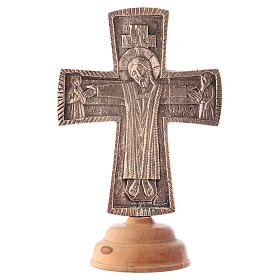 Krzyż ołtarzowy Chrystus Grand Pretre 20x13 Mnisi Betlemme