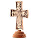 Cruz de altar Cristo "Grand Prêtre" 20x13 cm Monges Belém s3