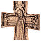 Altar crucifix Christ Priest and King Bethlehem monks 20x13cm s2