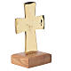 Croix de table Christ Grand Prêtre 21x13 cm Bethléem s3