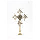 Croix d'autel Christ Glorieux Moines de Bethléem 75x49cm s5