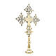 Croix d'autel Christ Glorieux Moines de Bethléem 75x49cm s3