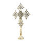 Croix d'autel Christ Glorieux Moines de Bethléem 75x49cm s4