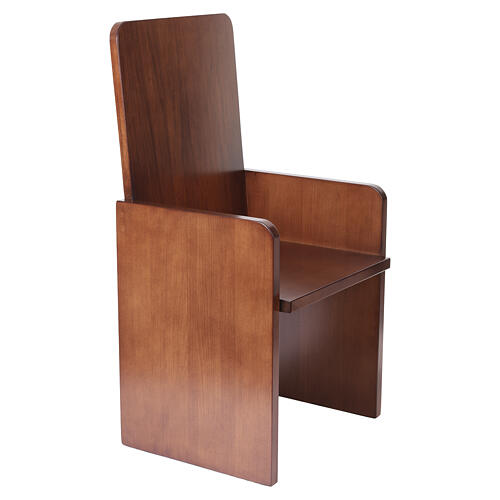 Mittelsedilie Modernstil Nussbaumholz 4