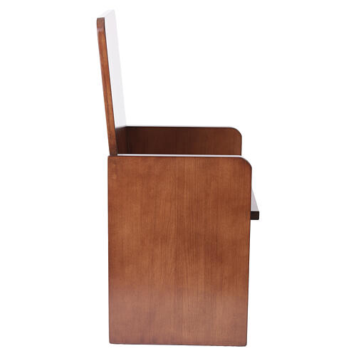 Mittelsedilie Modernstil Nussbaumholz 5