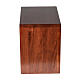 Modern stool walnut wood s4