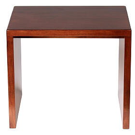 Modern stool walnut wood