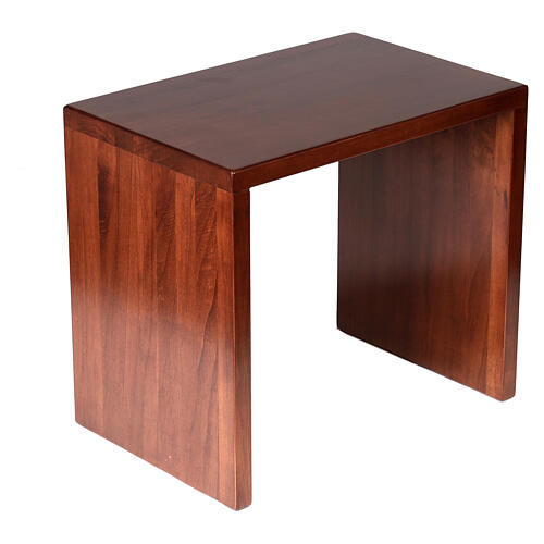 Modern stool walnut wood 3