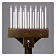 Lampadario electónico para ofrendas 15 velas, lámparas con botones 12 V s7
