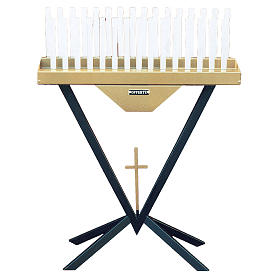 Ambons, prie-dieu, compléments d'ameublement: Brûloir électronique 31 bougies ampoules 12V et croix Ambons, prie-dieu, compléments d'ameublement: Brûloir électronique 31 bougies ampoules 12V et croix