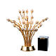 Electric votive 31 candles 24K gold-plated brass s1