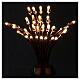 Świecznik wotywny elektroniczny 31 świec mosiądz złoto 24k s10
