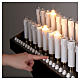 Brûloir électrique 31 bougies à 24Vcc boutons ampoules s5