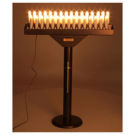 Electric votive 31 lights 24Vcc with buttons