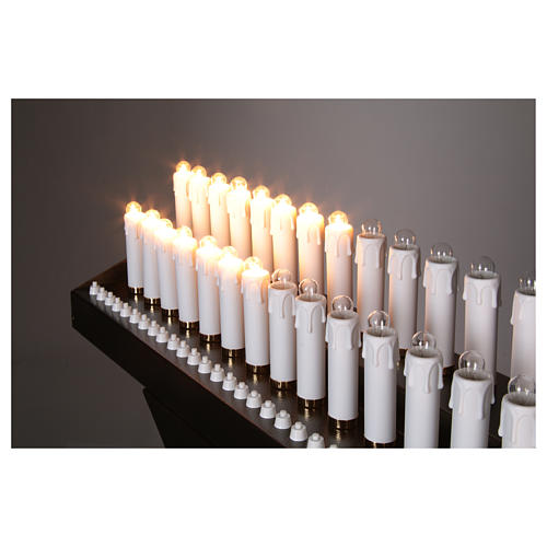 Electric votive 31 lights 24Vcc with buttons 4