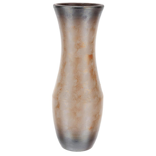 Vase à fleurs céramique Pompéi décoration épi doré 3