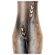 Vase à fleurs céramique Pompéi décoration épi doré s2