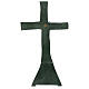 Altar cross set St Zeno with base 2 candle holders  s10