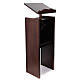 Ambone legno icona Cristo Pantocratore serigrafia h max 130 cm s9