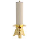 Coppia candelieri da altare 38x13 cm s3